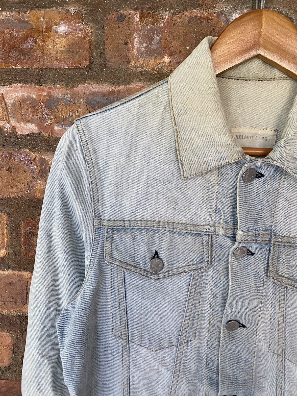 Helmut Lang Vtg Helmut Lang Distressed and faded denim Size US S / EU 44-46 / 1 - 6 Thumbnail