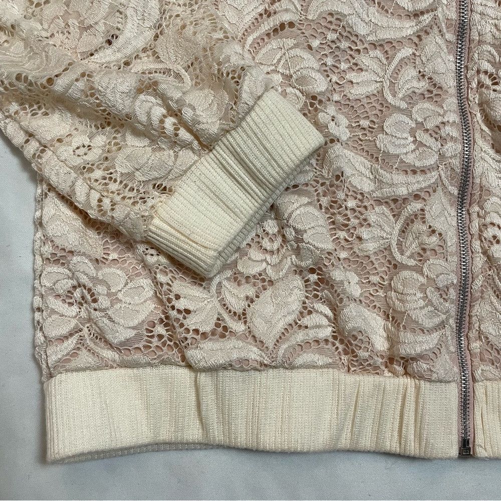 Other H.I.P Happening In The Present Lace Blush Bomber Size L Size L / US 10 / IT 46 - 9 Thumbnail