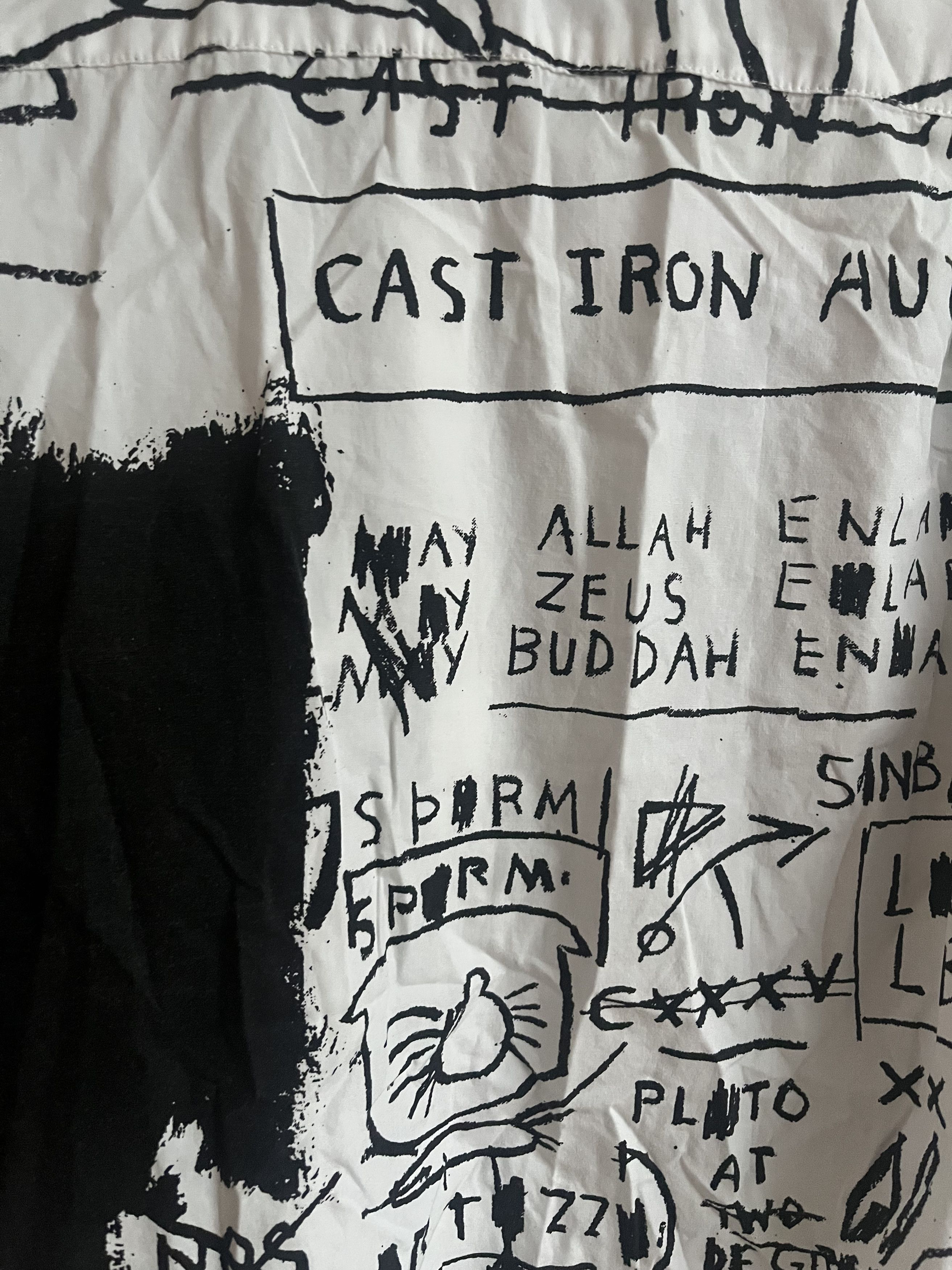 Jean-Michel Basquiat × Supreme Jean Michel Basquiat drawing print shirt Size US S / EU 44-46 / 1 - 3 Thumbnail