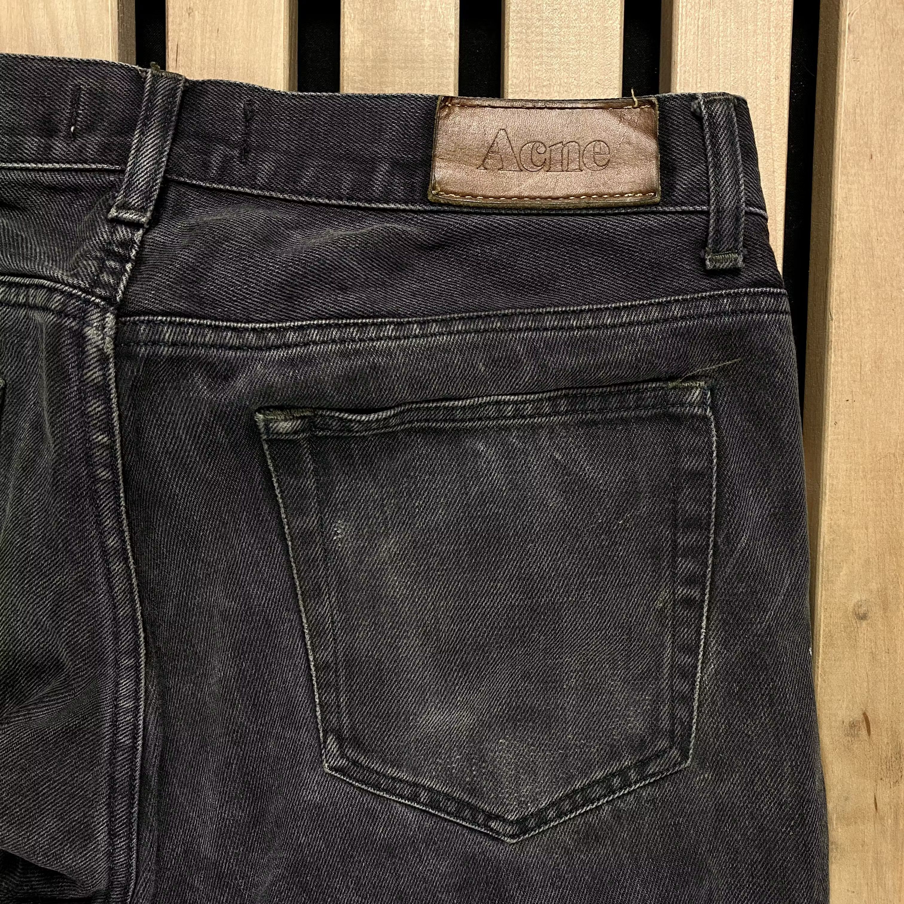 Acne Studios Mens Jeans Denim Acne Mic Raven Size 32 Size US 32 / EU 48 - 5 Thumbnail