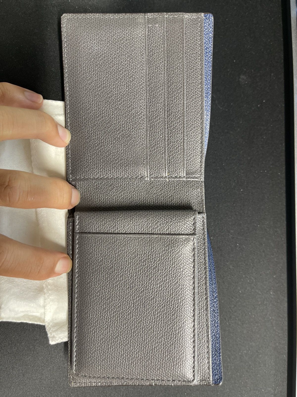 Other Louis Quatorze Men’s Blue Bifold Wallet Size ONE SIZE - 5 Thumbnail
