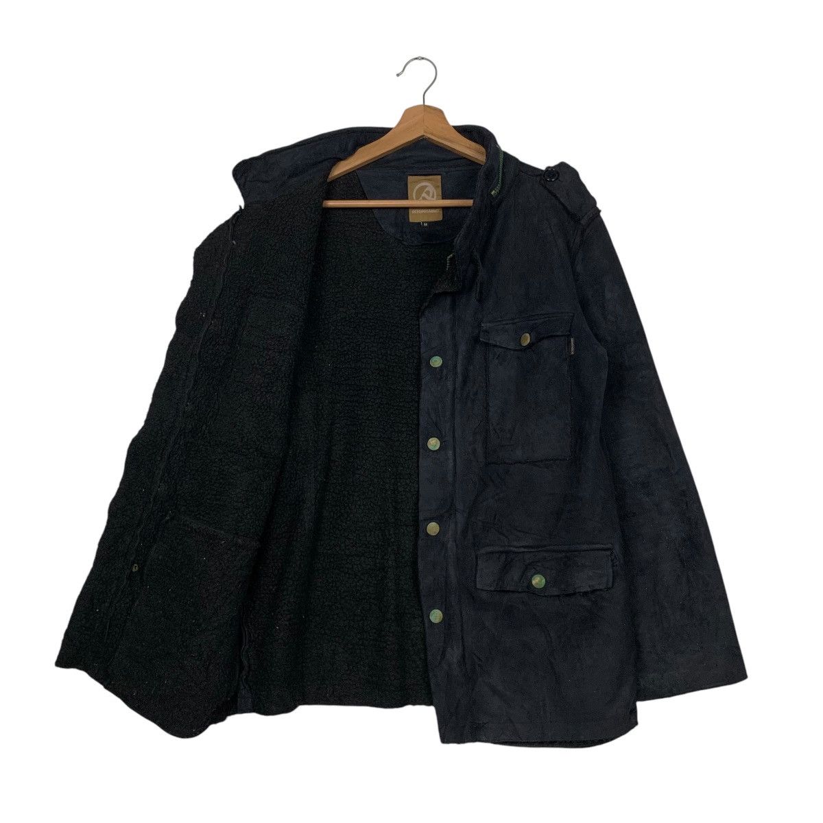 Japanese Brand Vintage 90's OCTOPUS ARMY Dark Field Jacket #2773-C125 Size US M / EU 48-50 / 2 - 9 Thumbnail