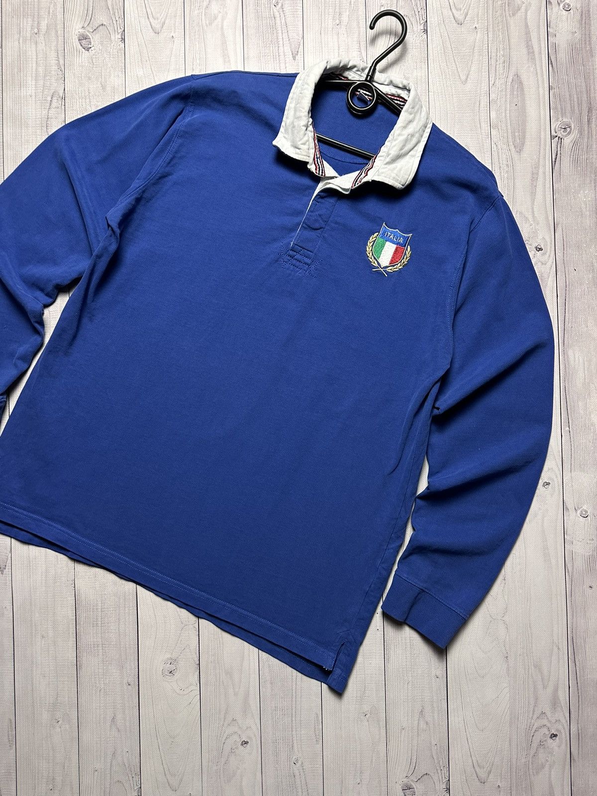 Vintage Vintage rugby jersey Italy Italia logo size XL Size US XL / EU 56 / 4 - 2 Thumbnail