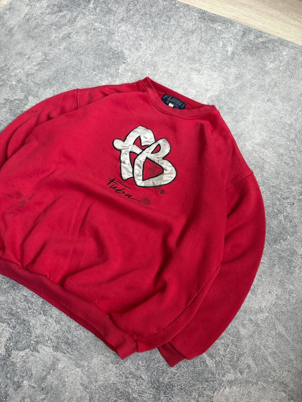Fubu Fubu Vintage Sweatshirt Y2k Skate Distressed Style Size US XL / EU 56 / 4 - 4 Thumbnail