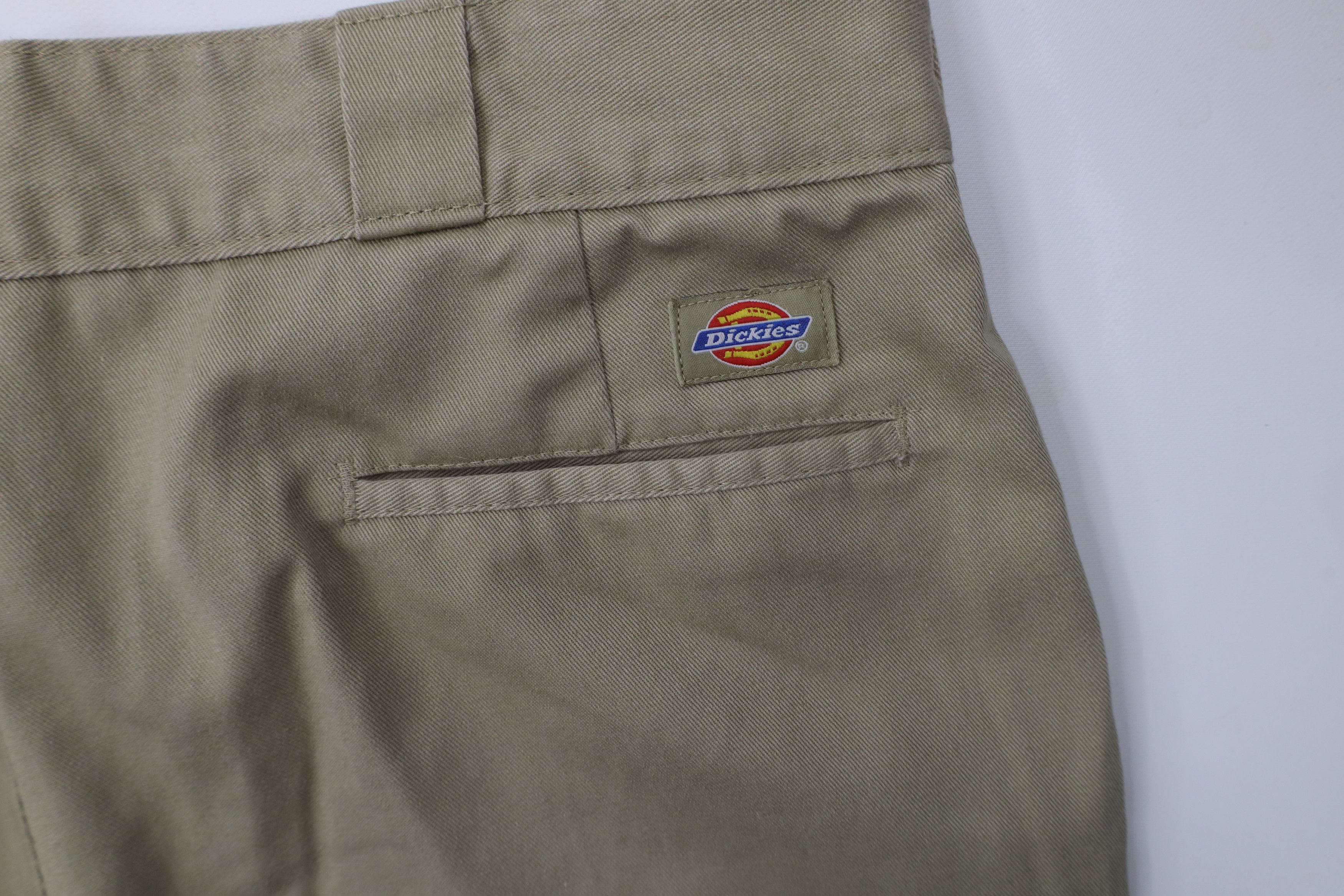Dickies × Vintage Vintage Dickies Spell Workwear Wide Leg Mechanic Pants Tan Size US 36 / EU 52 - 11 Thumbnail