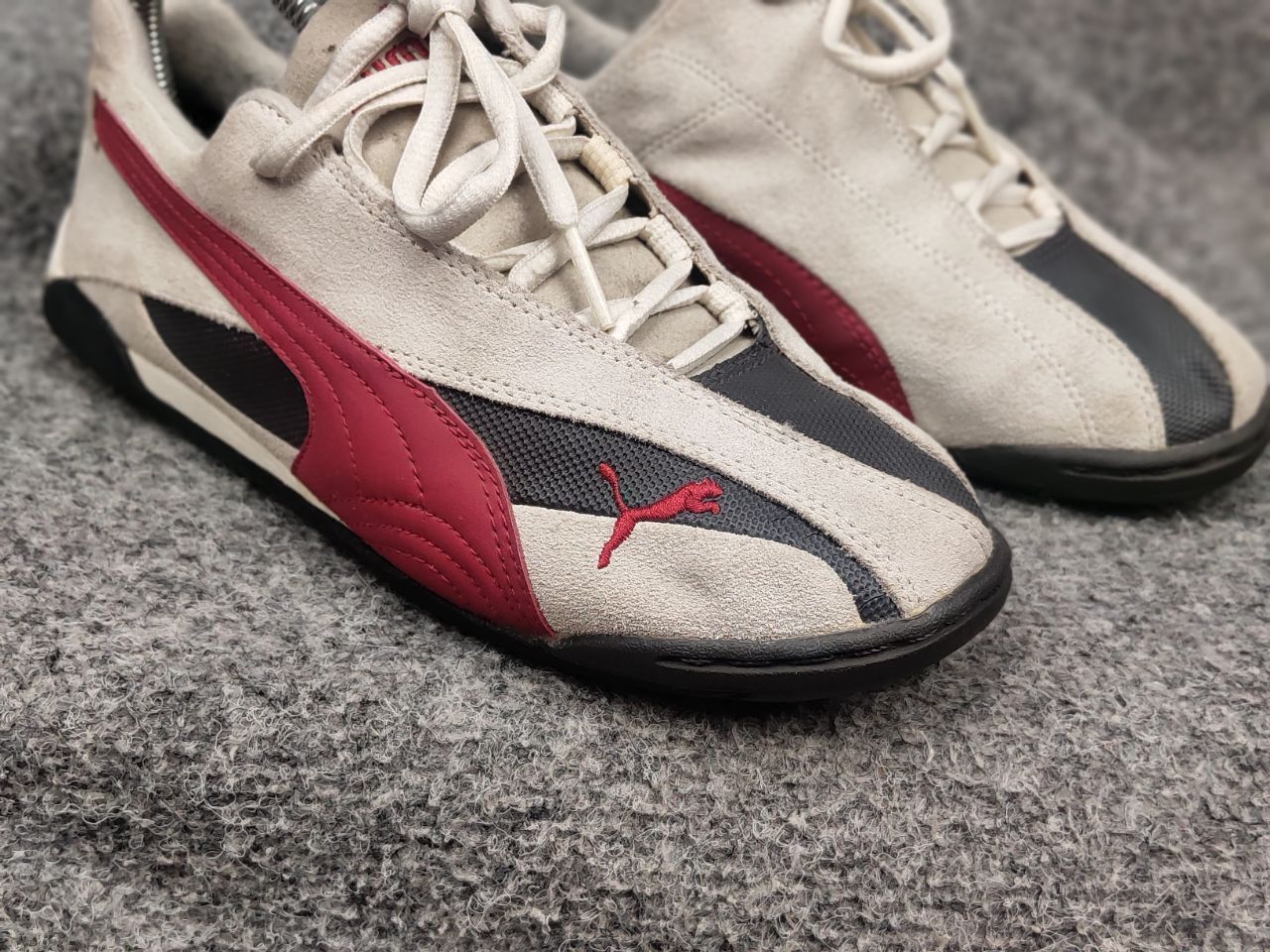 Vintage Puma Suede Hype Asymmetrical Sneakers Y2K Style