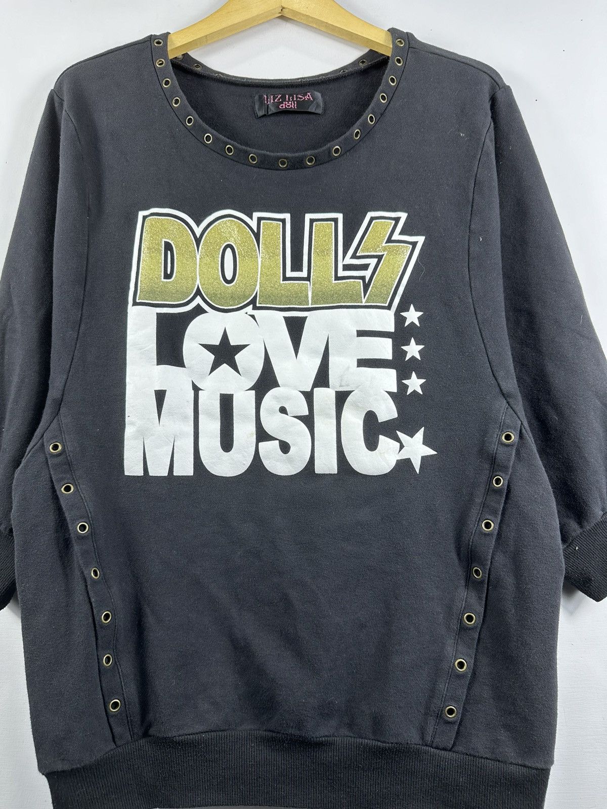 Japanese Brand SICK STUDDED ROCK JAPANESE LIZ LISA doll PUNK LIKE LGB STYLE Size US M / EU 48-50 / 2 - 3 Thumbnail