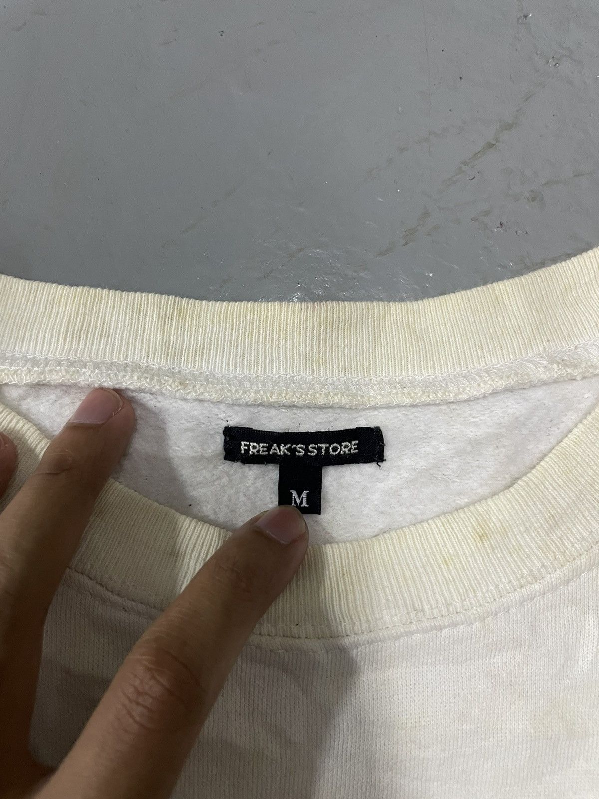Other Vintage Freak’s Store Sweatshirt Crewneck White Big Logo Size US M / EU 48-50 / 2 - 4 Thumbnail