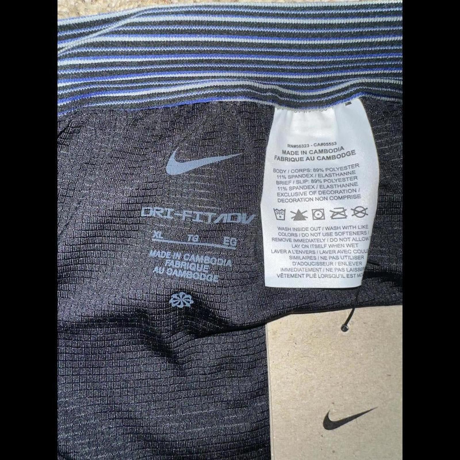 Nike Nike Men's Dri-FIT ADV Aeroswift Racing Tights Black/Royal/Grey/Orange Size US 36 / EU 52 - 7 Thumbnail