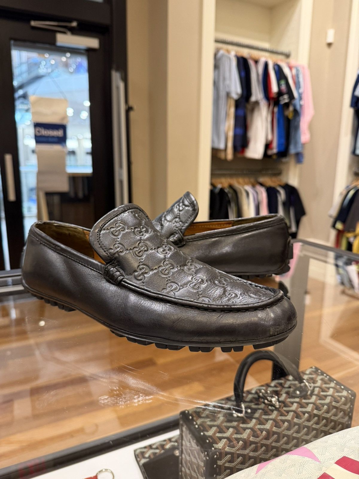 Gucci Gucci Leather Guccissima GG Loafer Size US 9 / EU 42 - 2 Thumbnail