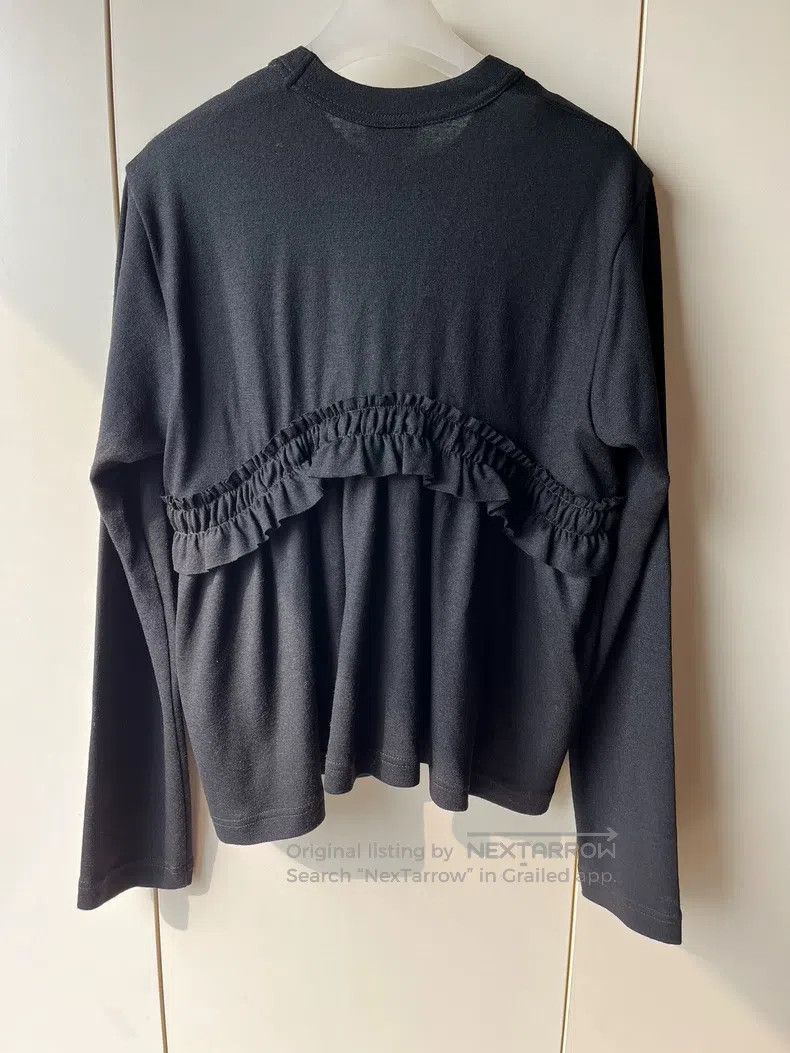 Comme des Garcons Comme Des Garcons Ruffled Hem Knit Sweater Size XS / US 0-2 / IT 36-38 - 4 Thumbnail