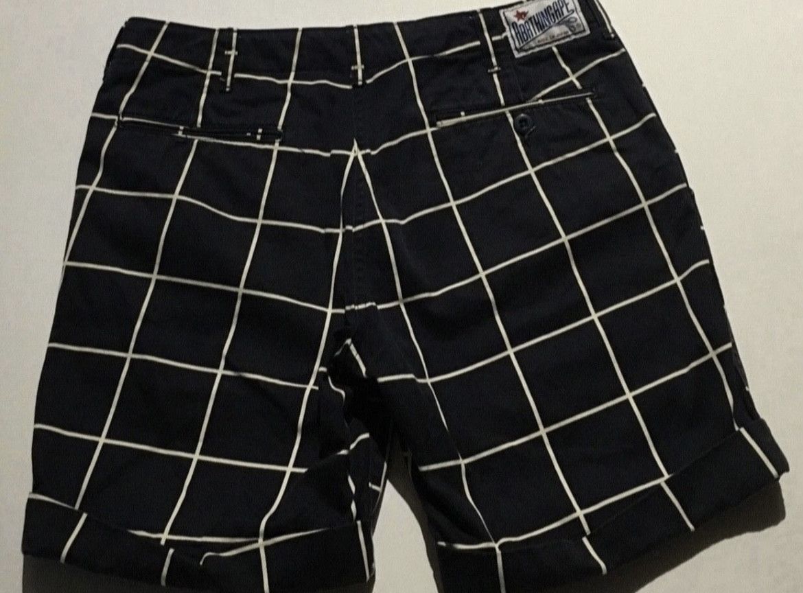 Bape Striped Chino Shorts Size US 34 / EU 50 - 1 Thumbnail