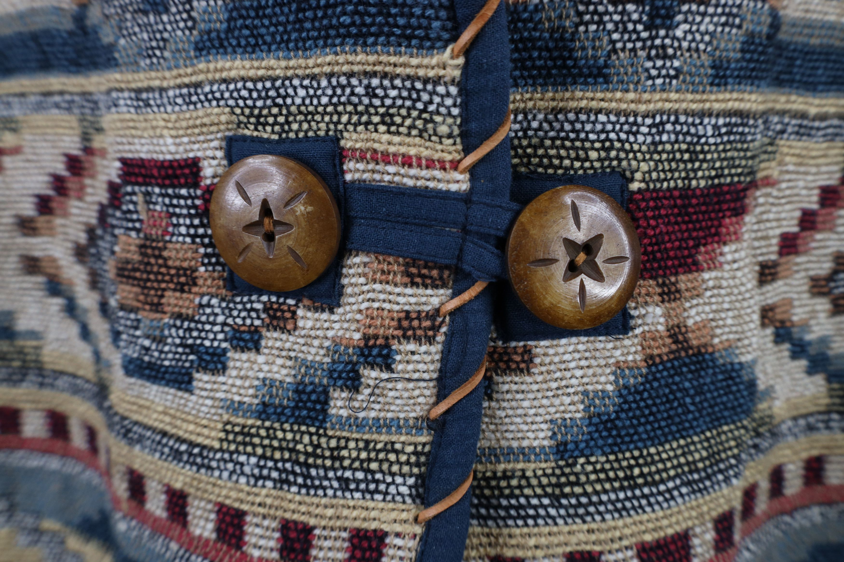 Vintage Vintage 90s Streetwear Tapestry Southwestern Blazer Jacket Size XXL / US 16-18 / IT 52-54 - 4 Thumbnail