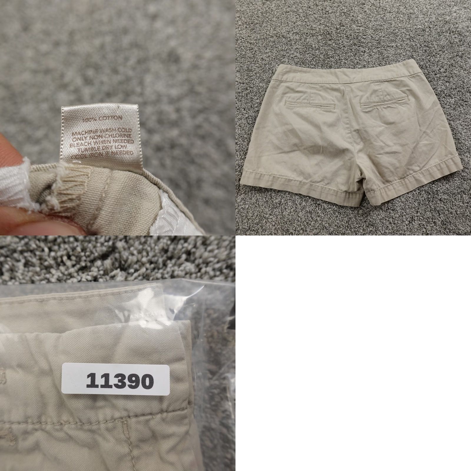 Ann Taylor Ann Taylor Loft Shorts Womens 0 Beige Khaki Chino Shortie Low Rise Preppy Size 25" / US 0 / IT 36 - 8 Thumbnail