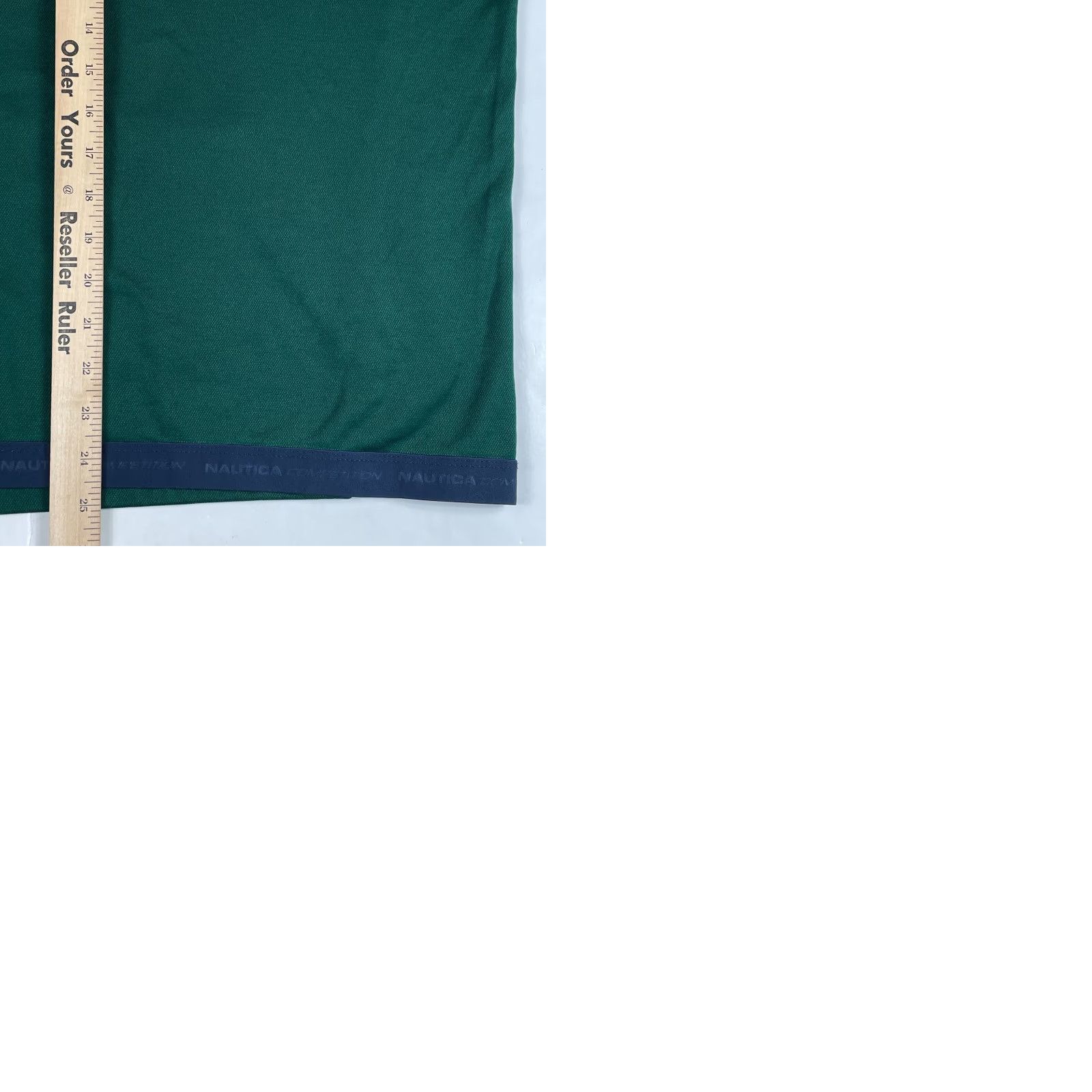Nautica Nautica Sweater Mens Large Green Competition 1/4 Snap Pullover Hiking Golf Style Pullover Casual Christmas Outdoor Retro Mens Size US L / EU 52-54 / 3 - 9 Thumbnail