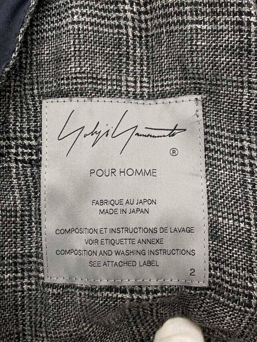 Yohji Yamamoto yohji yamamoto POUR HOMME linen tailored jacket Size US M / EU 48-50 / 2 - 3 Thumbnail