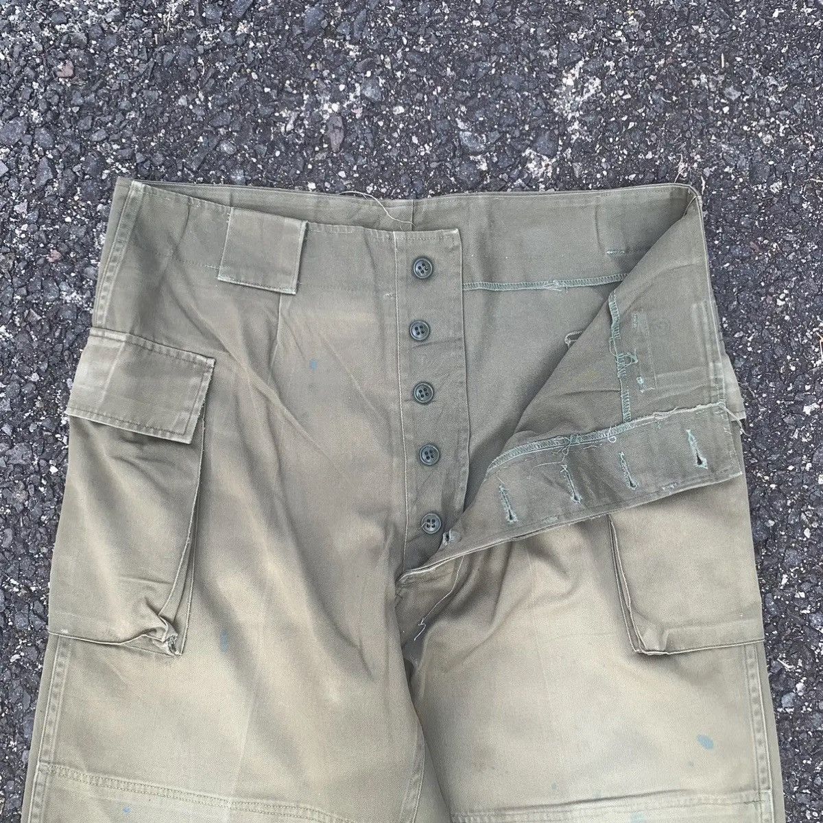Hunter U.S ARMY UTILITY TROUSERS TACTICAL MILITARY CARGO PANTS Size US 32 / EU 48 - 8 Thumbnail