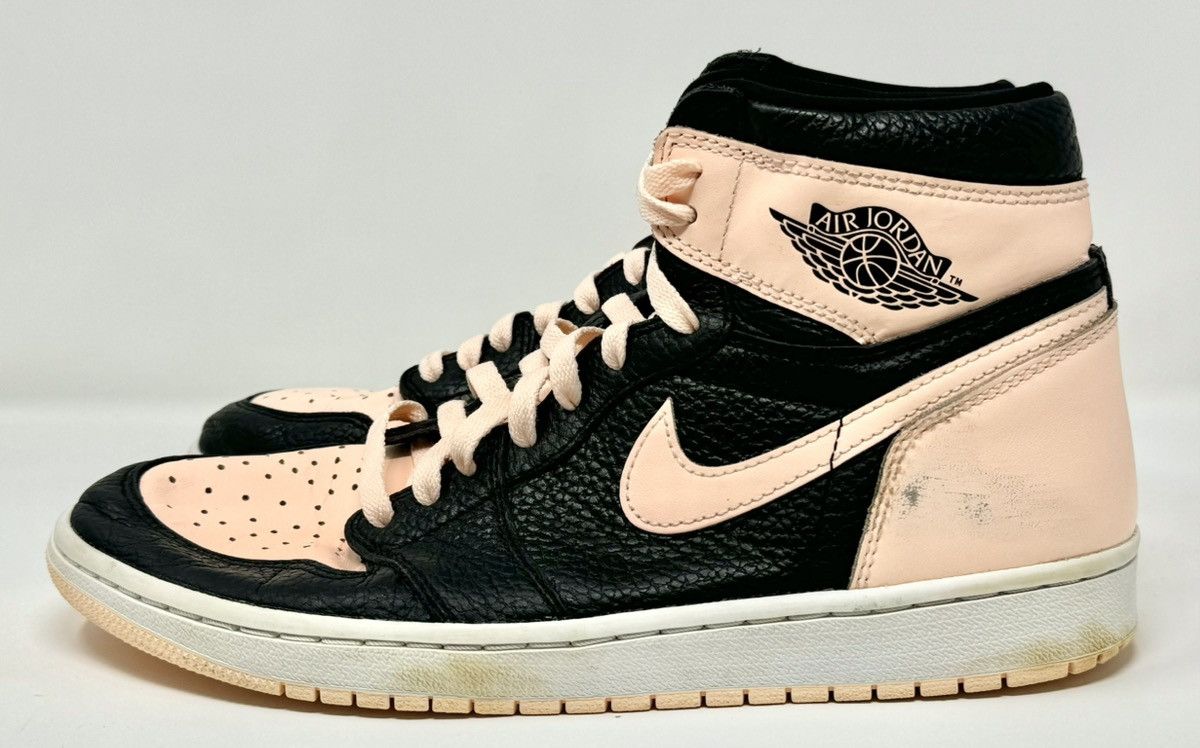 Jordan Brand × Nike 2019 Nike Air Jordan 1 Retro OG Black Crimson Tint size 9.5 Size US 9.5 / EU 42-43 - 2 Thumbnail