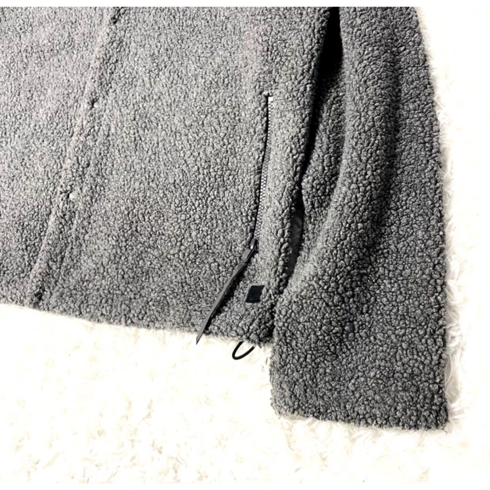 Vintage Nanamica Fleece Jacket Mens M Charcoal Gray/Black in Brown, Men's — image 6 of 6