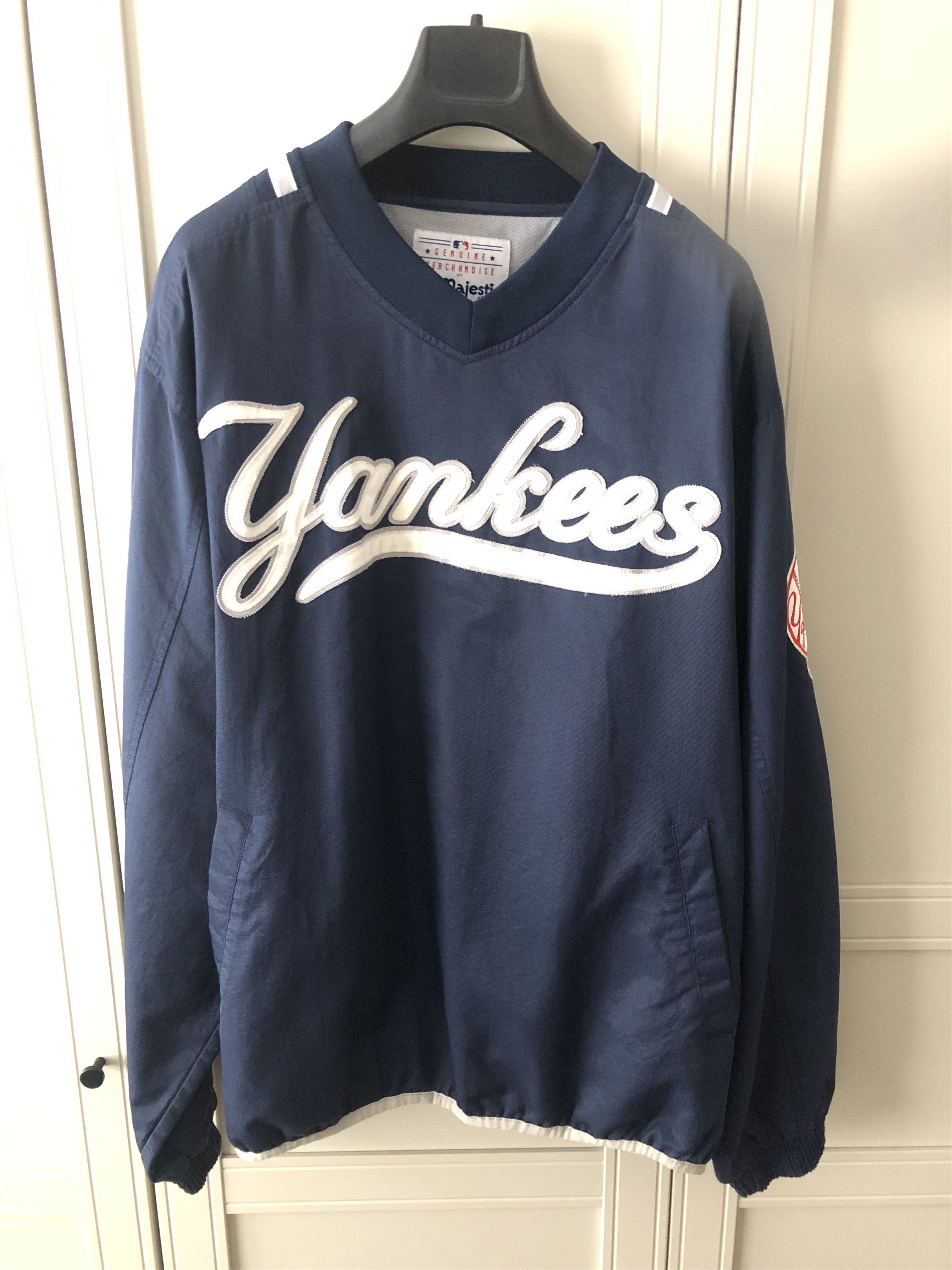 ウェア Majestic Yankees Authentic Collection Vintage New York Yankees “Majestic” Jacket - jointcustodydc