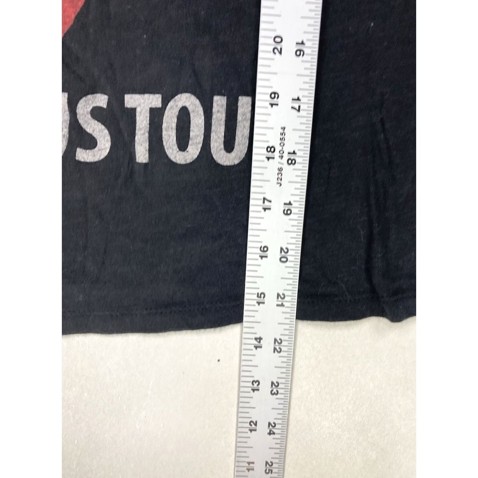 Vintage The Rolling Stones T-Shirt Women Small Black Music Merch Crew Neck Short Sleeve VINTAGE Size S / US 4 / IT 40 - 7 Thumbnail