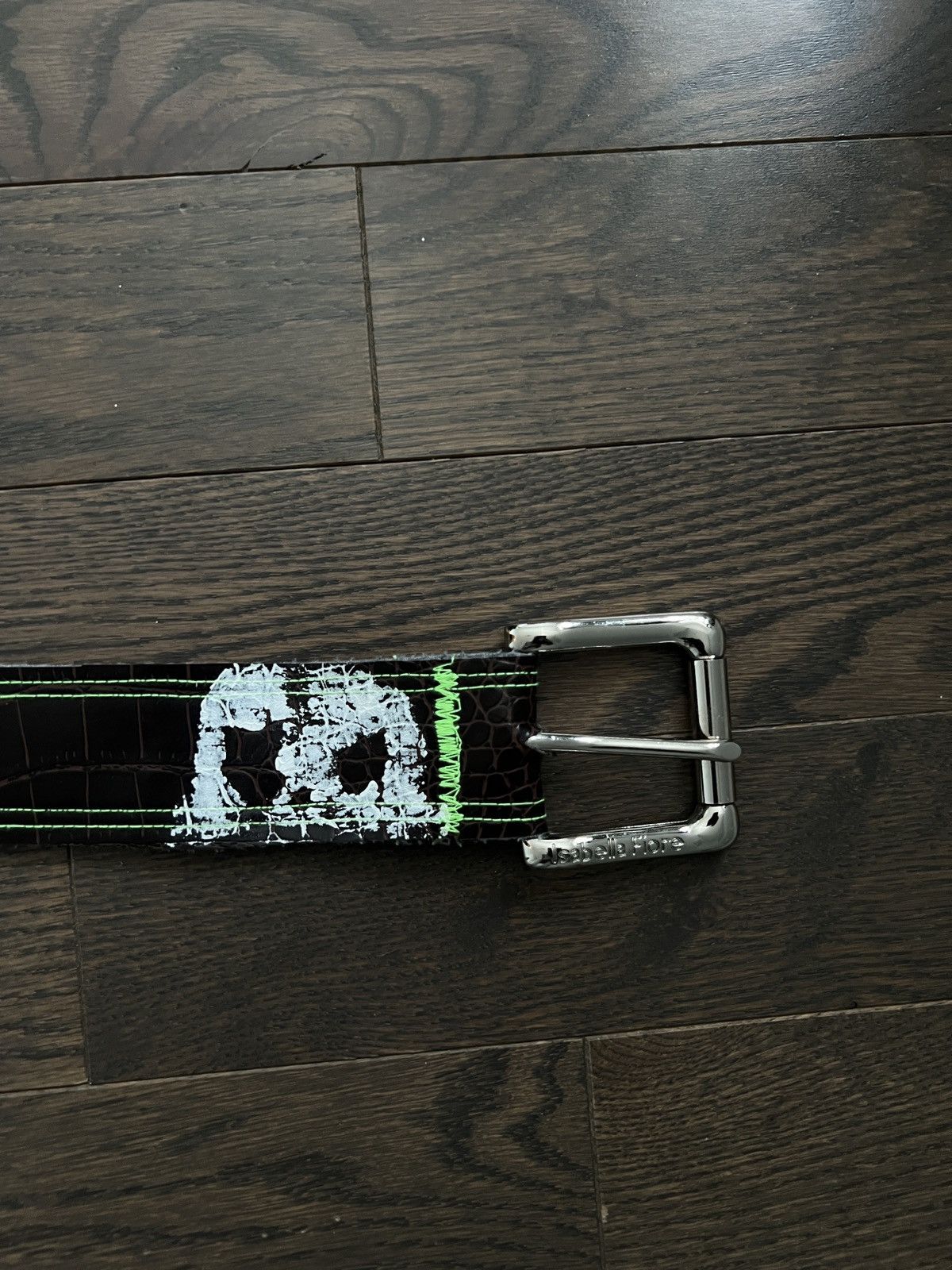 Other Brown Custom Skull Belt Size 32 - 2 Thumbnail
