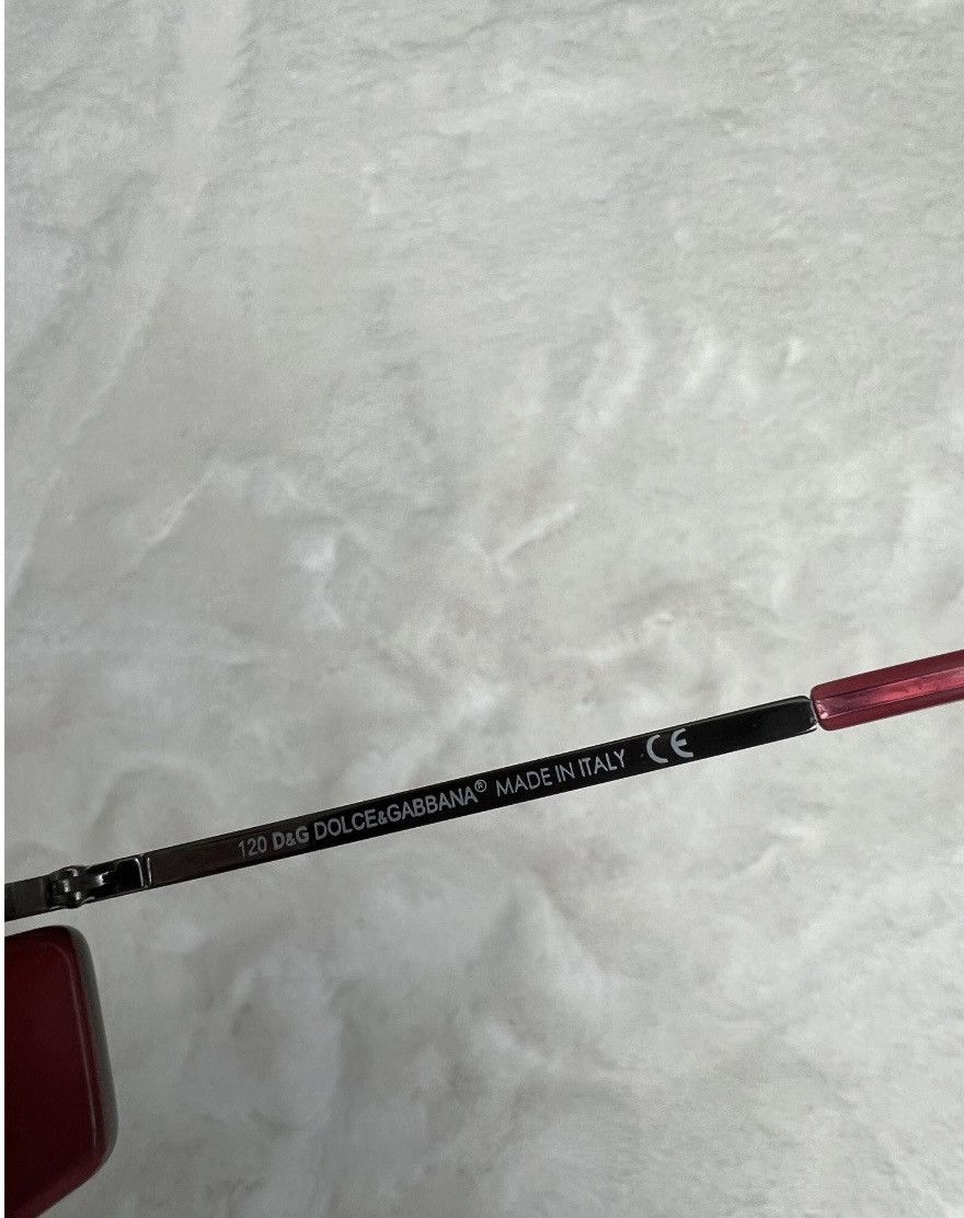 Dolce & Gabbana D&G Dolce & Gabbana vintage sunglasses pink y2k Size ONE SIZE - 6 Thumbnail