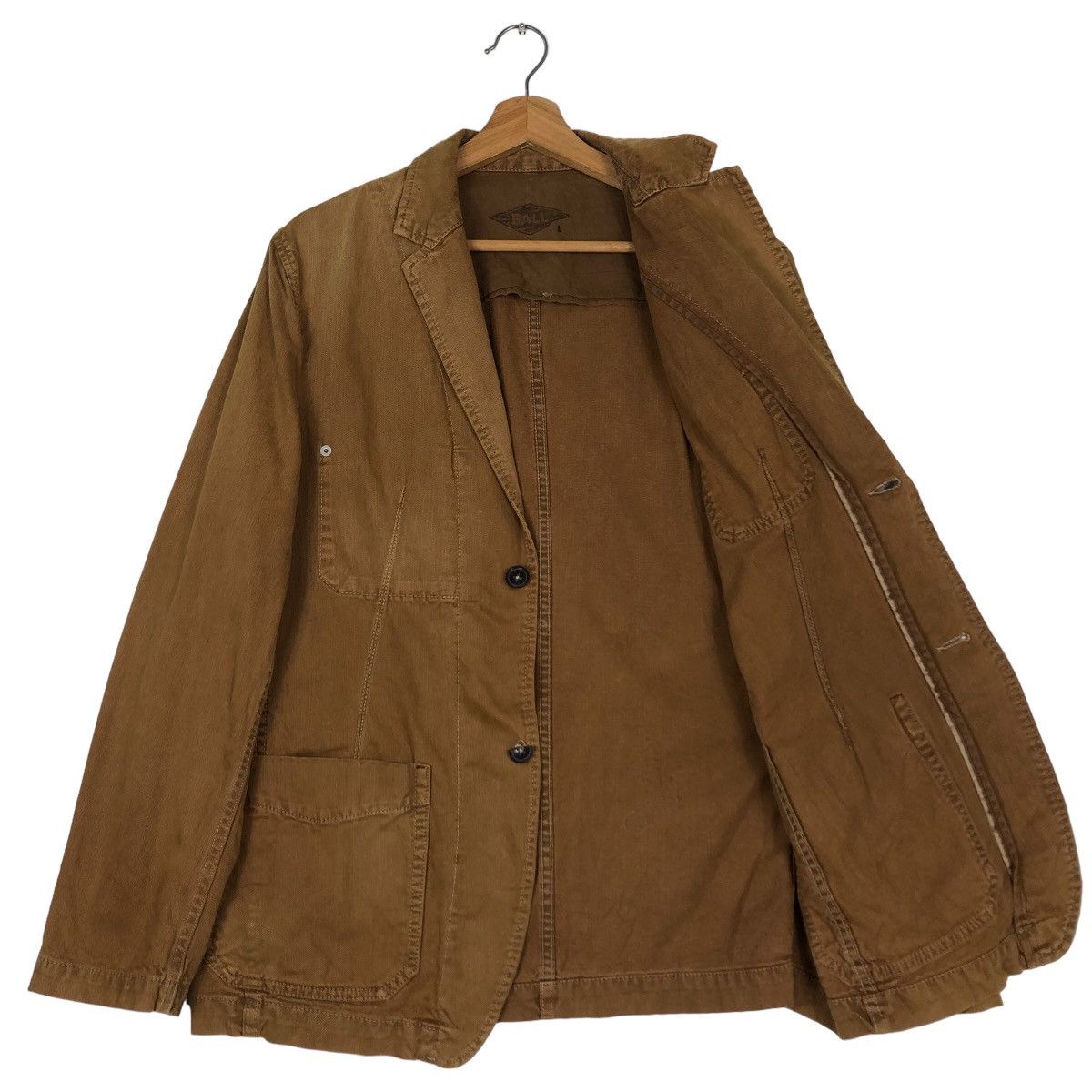 Japanese Brand 🔥Vintage Chore Work Jacket Ball Issey Miyake Japan Size US L / EU 52-54 / 3 - 11 Thumbnail