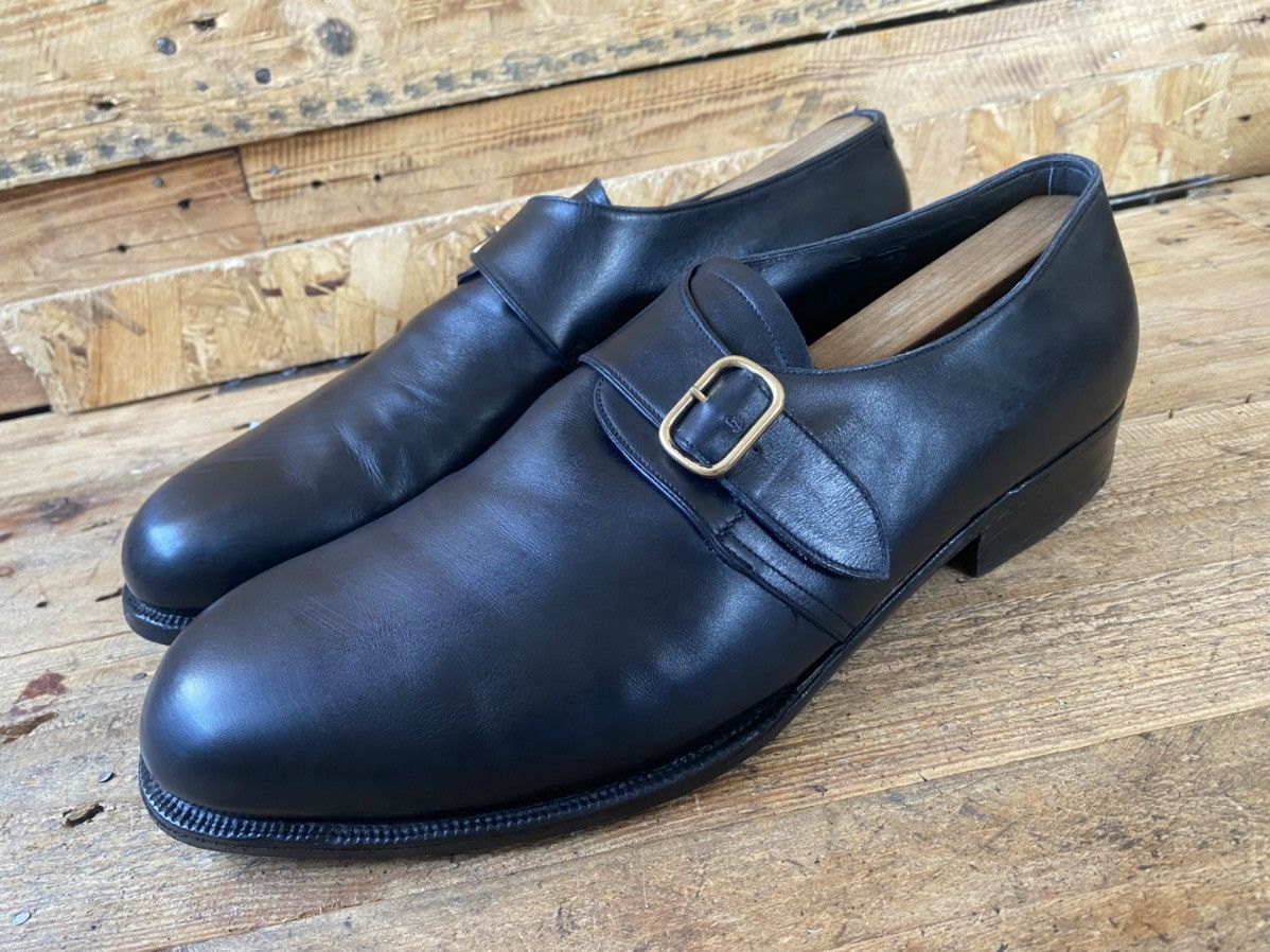 John Lobb John lobb monk strap black leather dress shoes uk12 ,Us13 Size US 13 / EU 46 - 5 Thumbnail