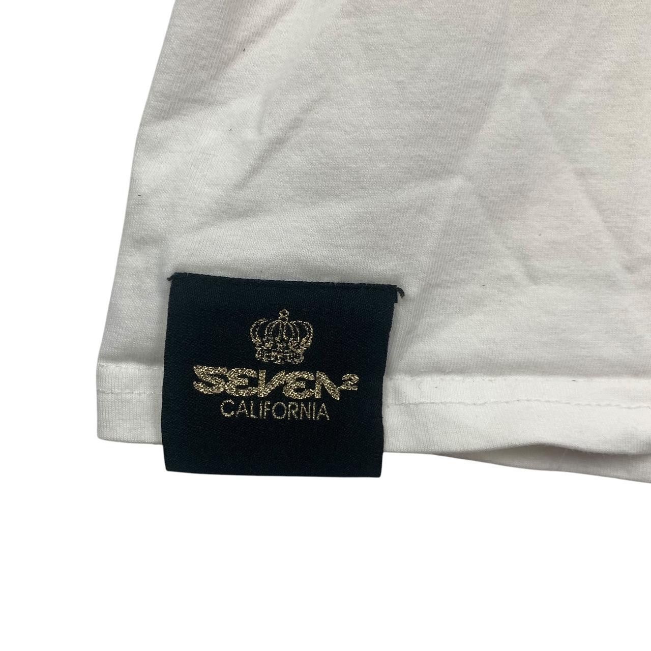 Seven 7 SEVEN2 CALIFORNIA STYLE Skateboard Streetwear Tee Shirt Top Size US XL / EU 56 / 4 - 5 Thumbnail