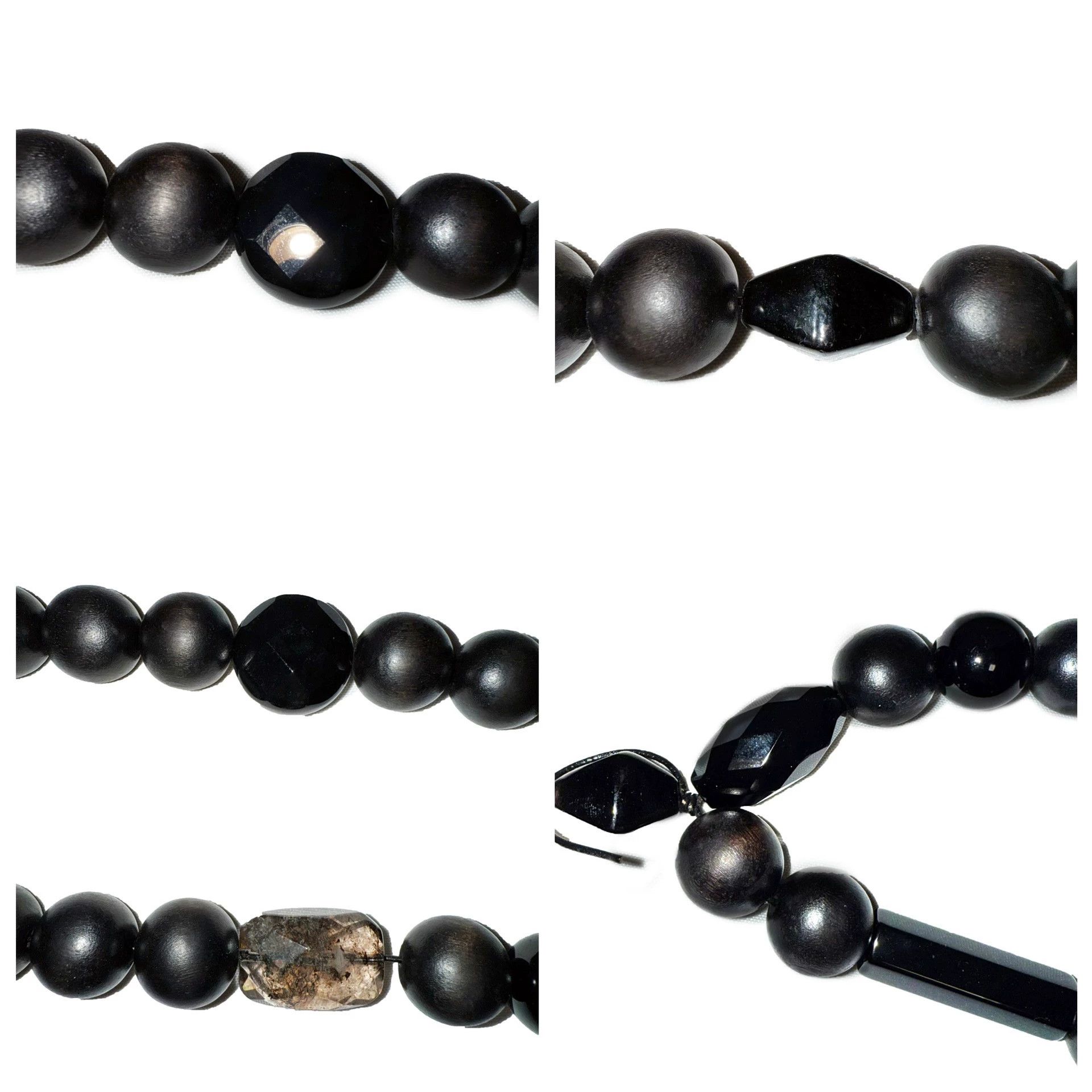 Number (N)ine number(n)ine 08ss birds black wooden cross necklace Size ONE SIZE - 6 Thumbnail
