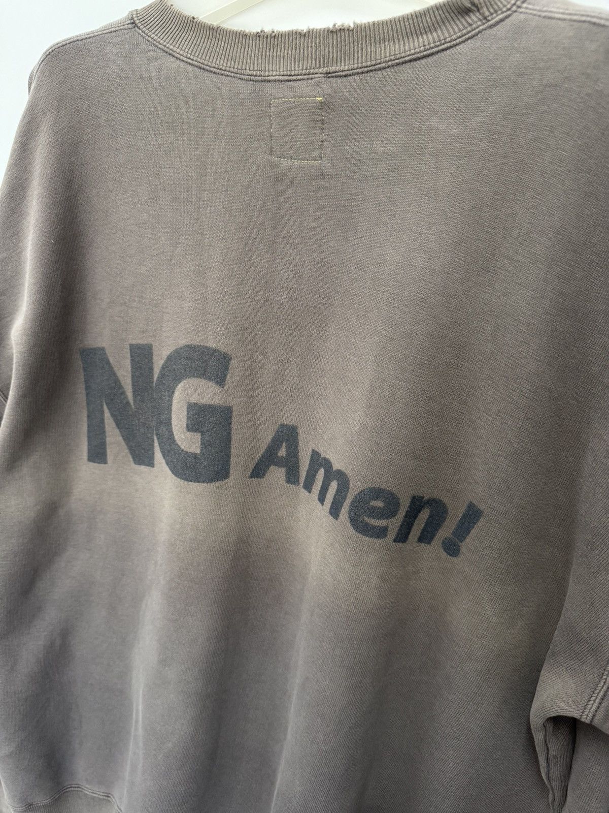 Le Grande Bleu (L.G.B.) 🔥 Japanese Streetwear Baggy Petar Jeruk Distressed Sweat Size US XL / EU 56 / 4 - 13 Thumbnail