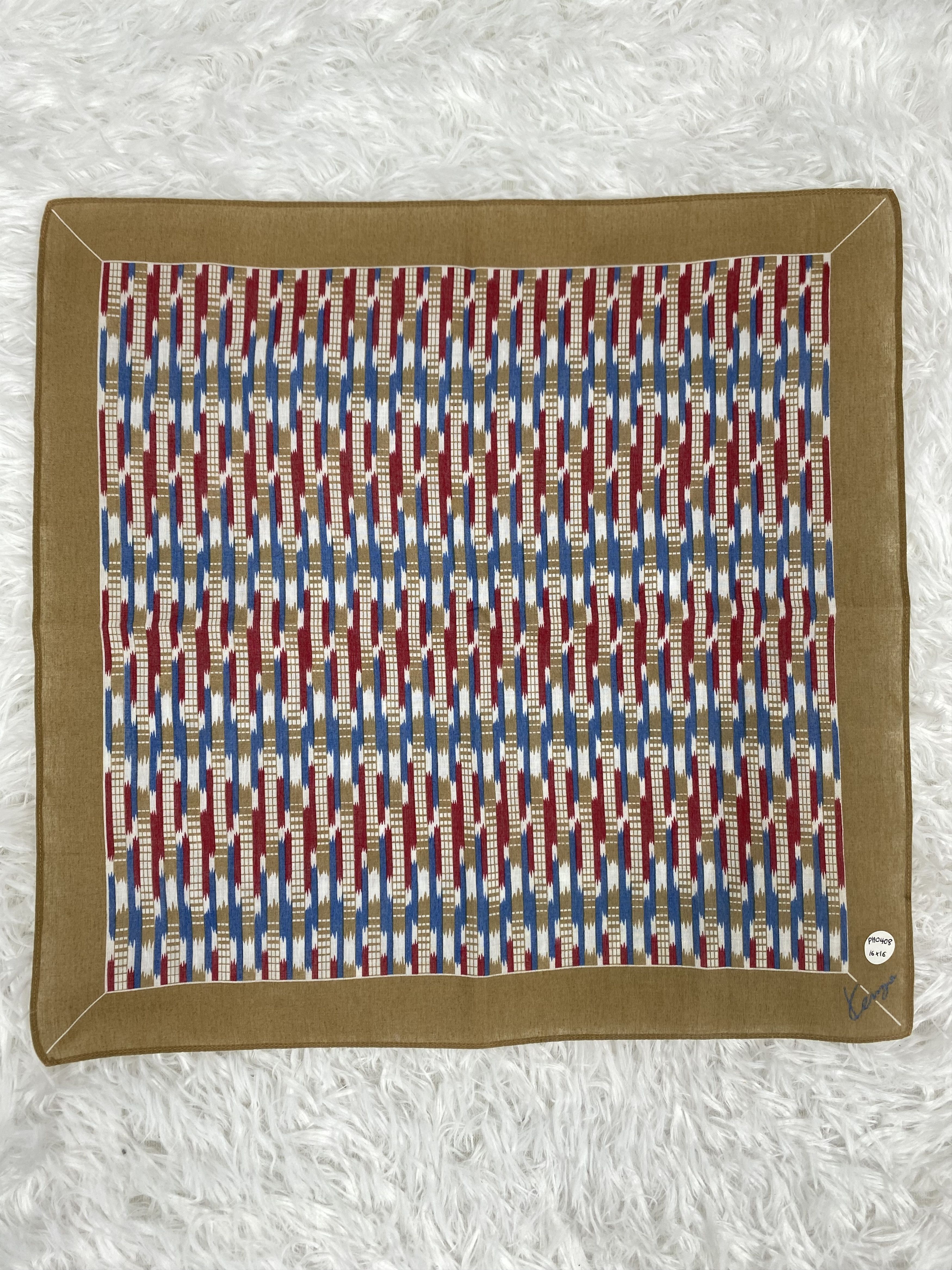 Kenzo Vintage Kenzo Handkerchief Neckerchief PH0408 Size ONE SIZE - 3 Thumbnail