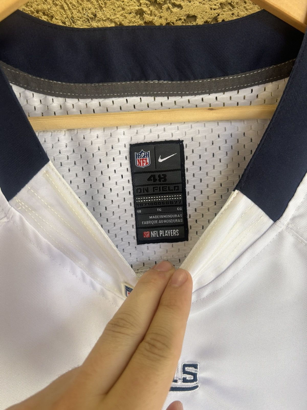 NFL × Nike Nike Los Angeles Rams Goff #16 White Jersey - Size XL Size US XL / EU 56 / 4 - 2 Thumbnail