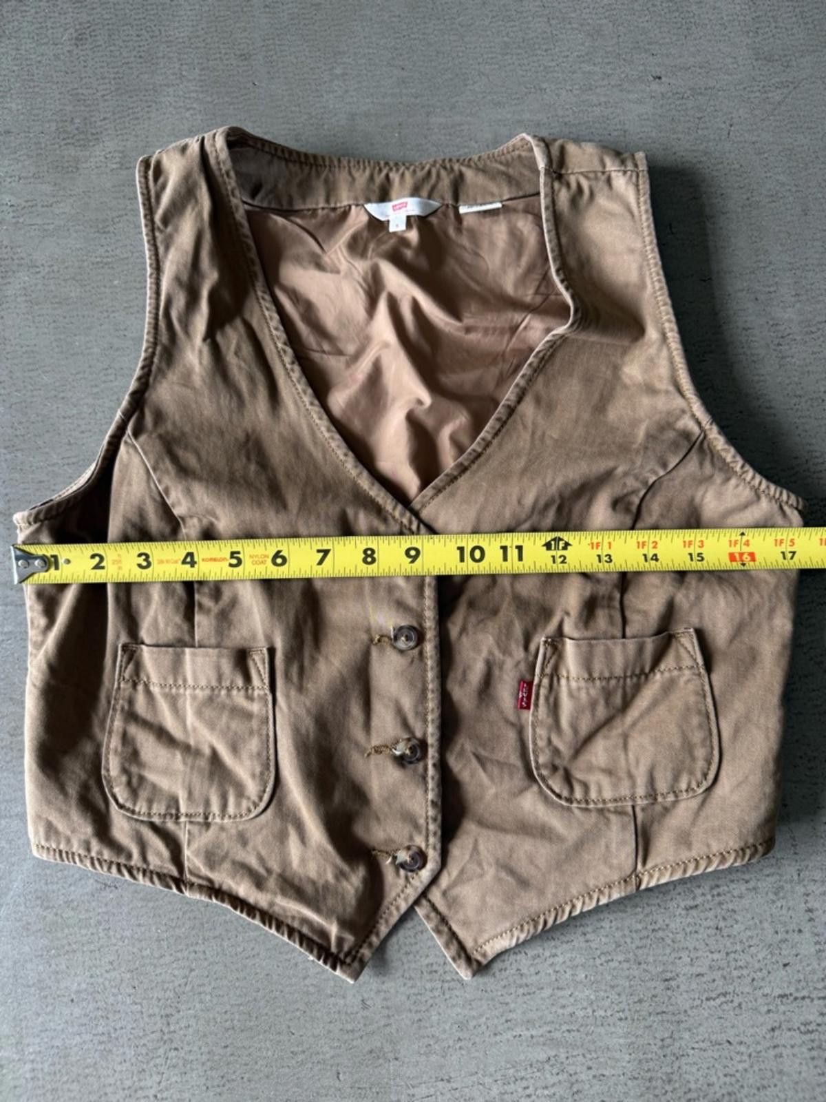 Levi's Levi’s Premium / Tailored Vest / Brown Size S / US 4 / IT 40 - 4 Thumbnail