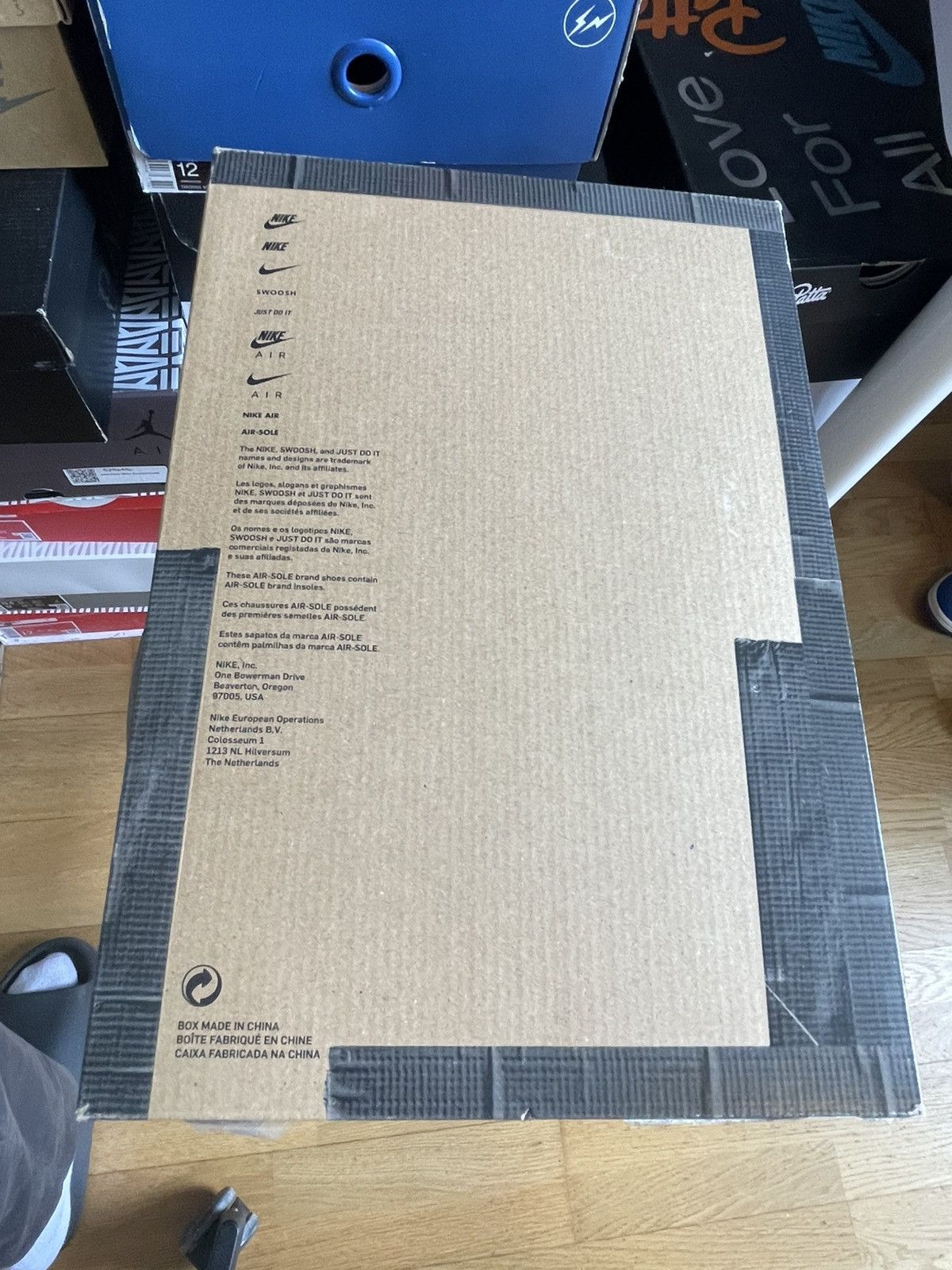 Nike × Off-White 100% Original Nike x Off-White Dunk Low Lot 22 of 50 Virgil Size US 12 / EU 45 - 19 Thumbnail