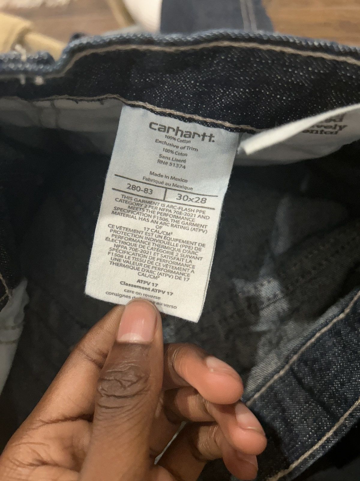 Carhartt Carhartt selvedge denim jeans straight leg Size US 28 / EU 44 - 4 Thumbnail
