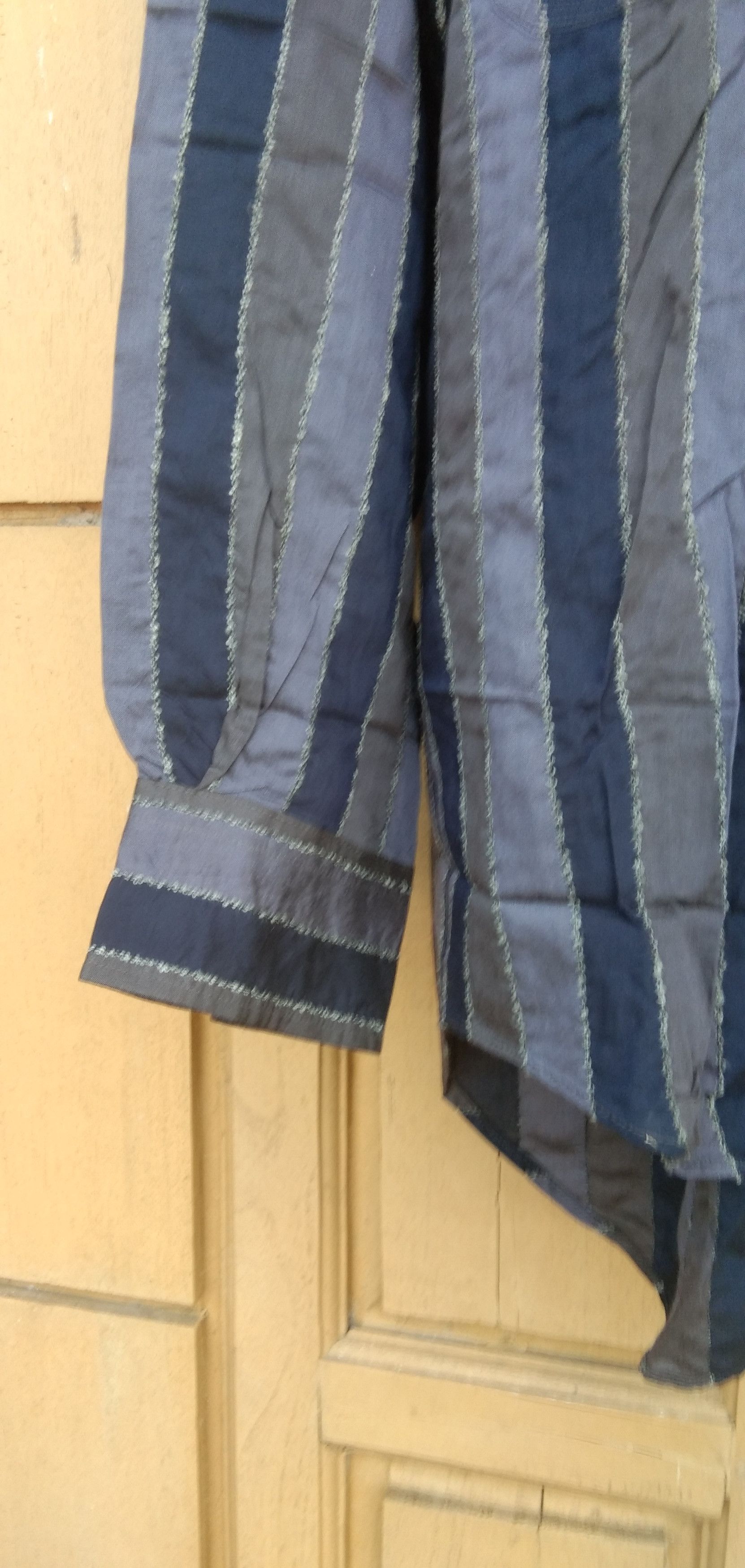 Christian Dior Monsieur Vtg Christian dior monsieur stripe button up shirt Size M / US 6-8 / IT 42-44 - 3 Thumbnail