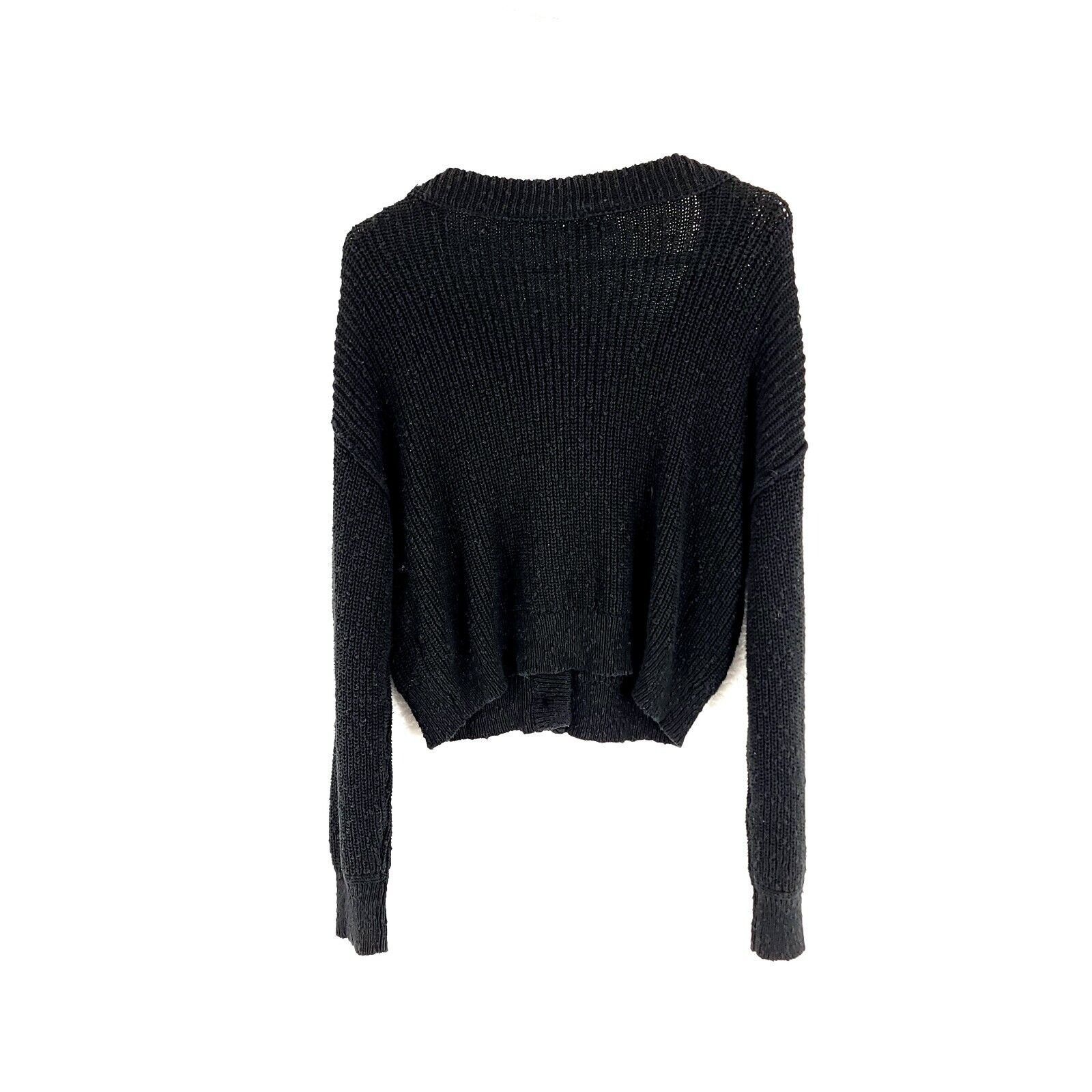 American Eagle Outfitters American Eagle Button Front Knit Cotton Acrylic Polyester Bl Size M / US 6-8 / IT 42-44 - 4 Thumbnail