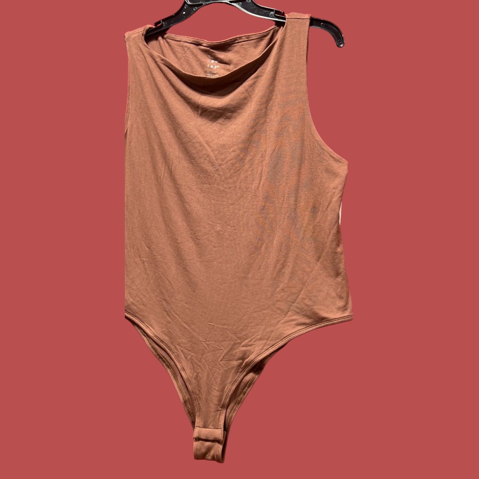 Other A New Day - Women's Compression Bodysuit - Brown - XXL Size ONE SIZE - 17 Thumbnail