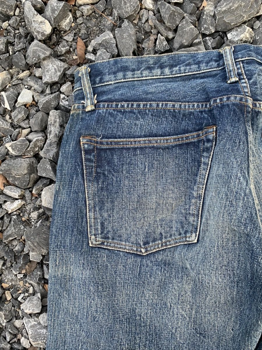 Kapital VINTAGE BURGUS PLUS SELVEDGE JAPANESE FADED DISTRESSED DENIM Size US 32 / EU 48 - 16 Thumbnail