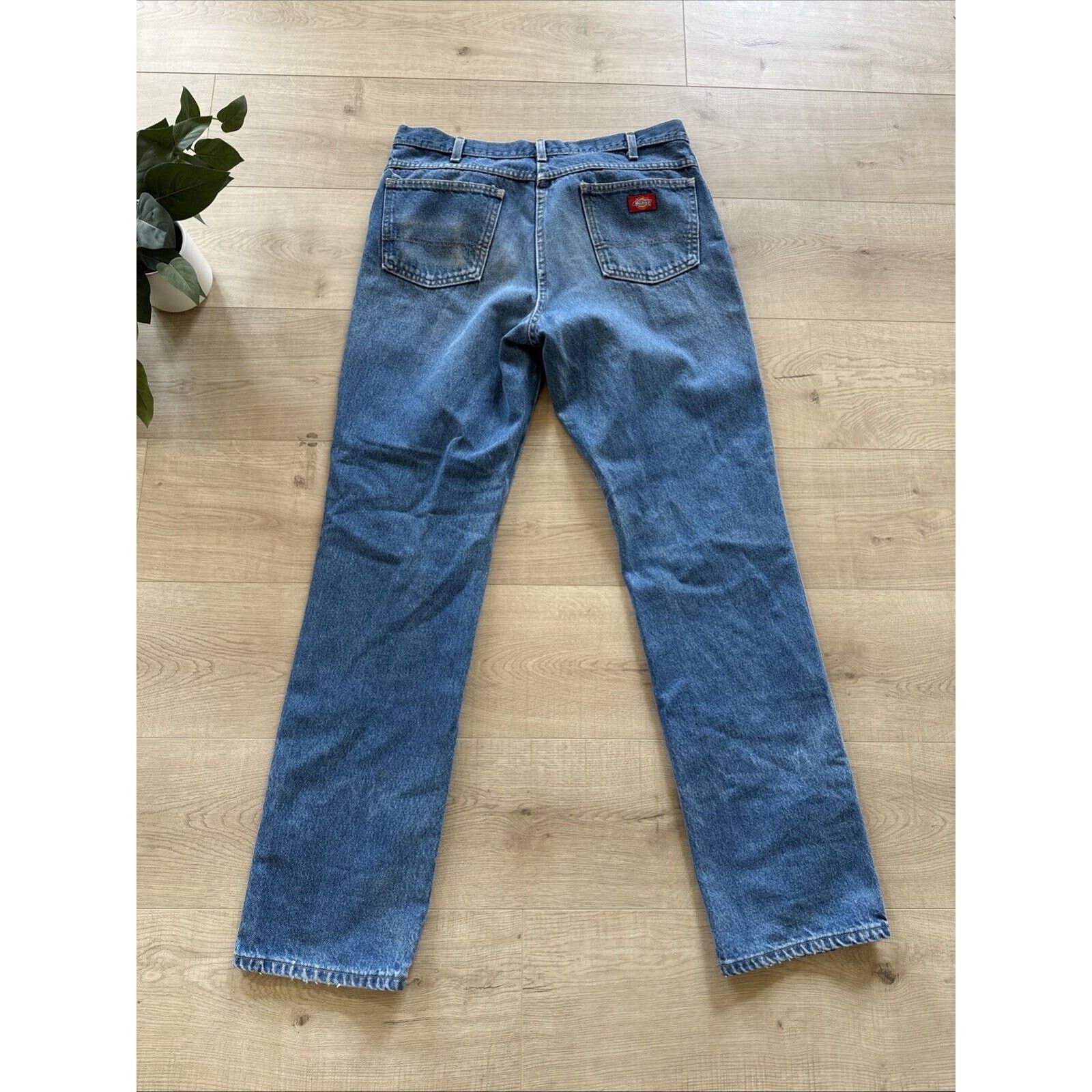 Dickies Dickies Branders Mens Stone Washed Straight Leg Jeans 36x36 Size US 36 / EU 52 - 6 Thumbnail