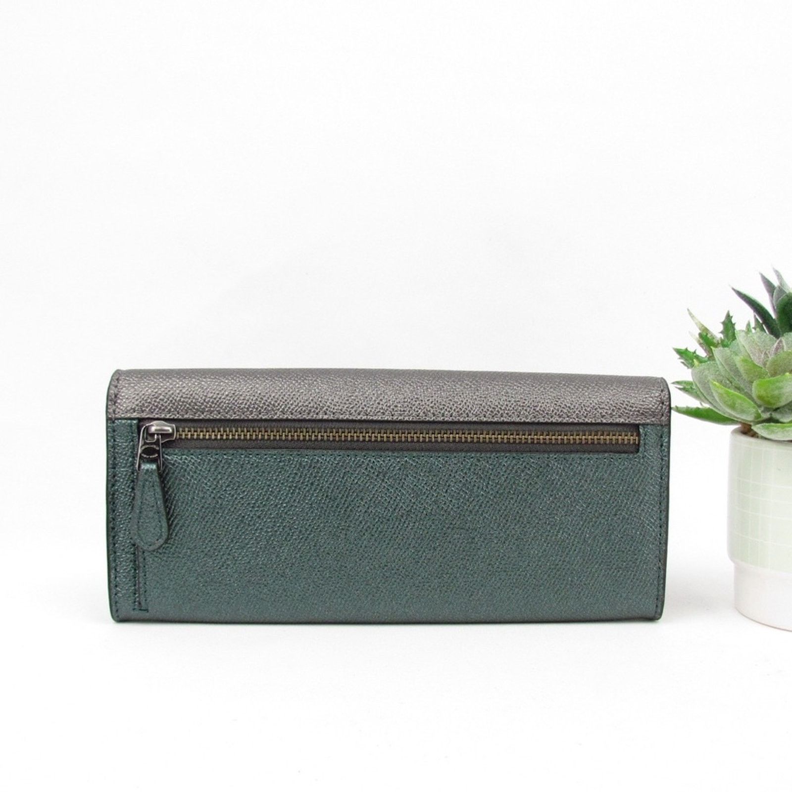 Coach Coach Super Rare Color Soft Wallet In Colorblock Size ONE SIZE - 4 Thumbnail