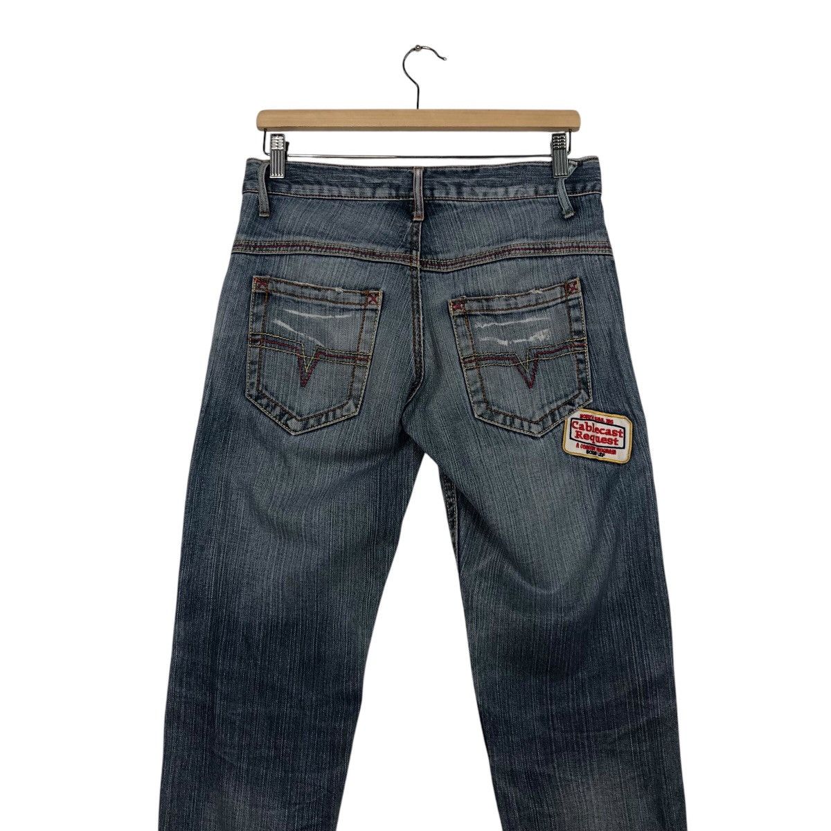 Hysteric Glamour 📌Vintage Distressed Denim Jeans Patchwork Design Full Print Size US 30 / EU 46 - 10 Thumbnail