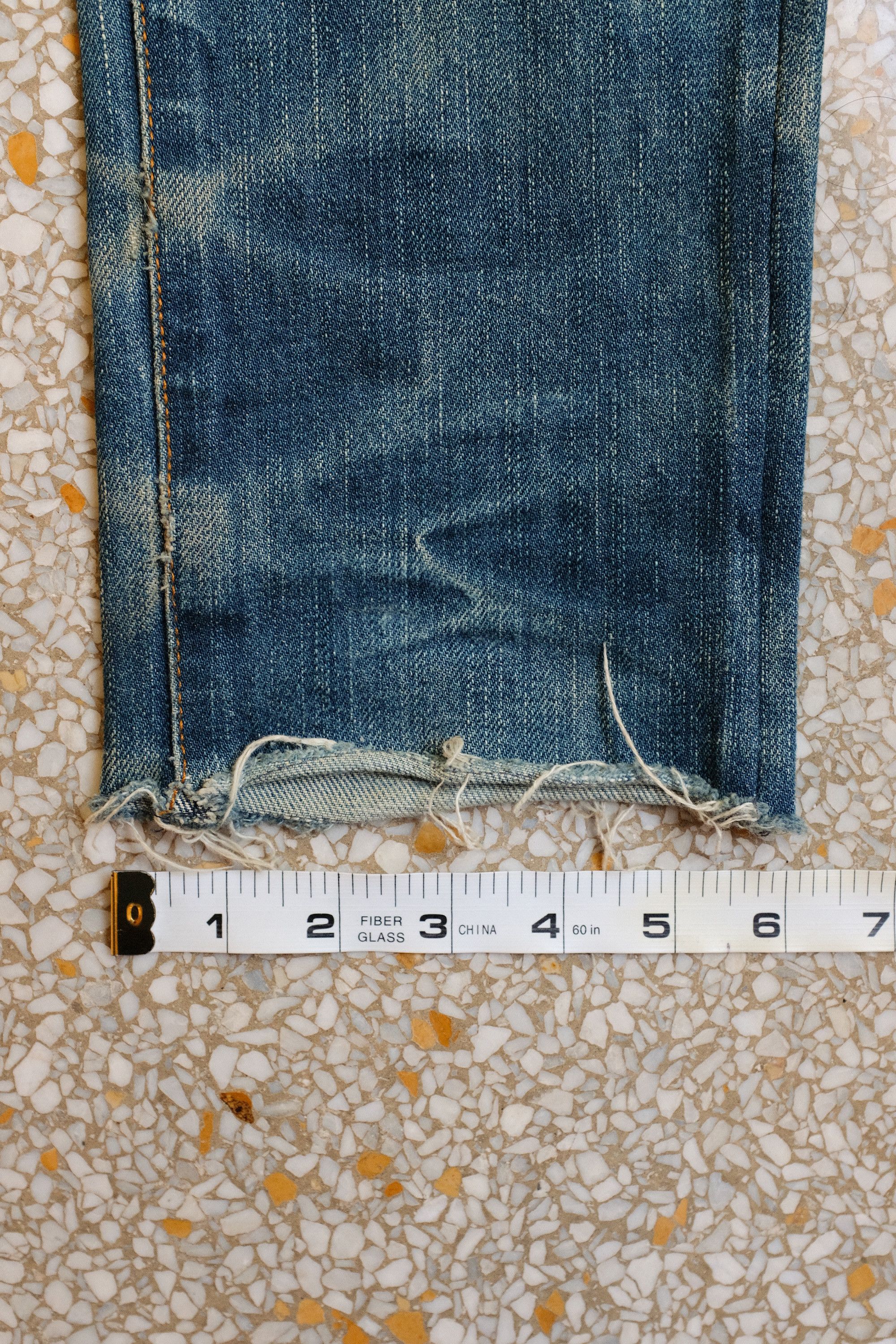 Dior Dior Homme MIJ Jeans Thrashed Repaired Hedi Slimane Size US 26 / EU 42 - 8 Thumbnail