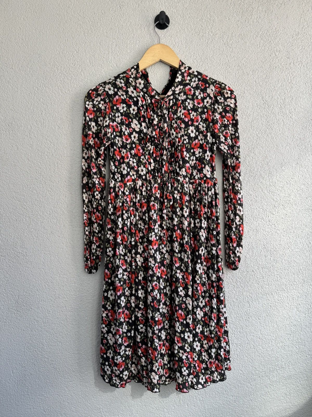 Dolce & Gabbana Dolce & Gabbana Dress Floral Long Sleeve Size XXS / US 00 / IT 34 - 1 Thumbnail