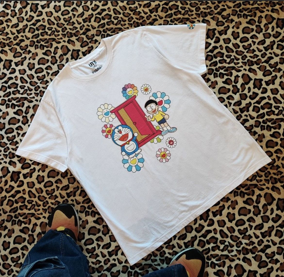 Takashi Murakami × Uniqlo Rare Takashi Murakami X Doraemon uniqlo tshirt Size US L / EU 52-54 / 3 - 1 Thumbnail