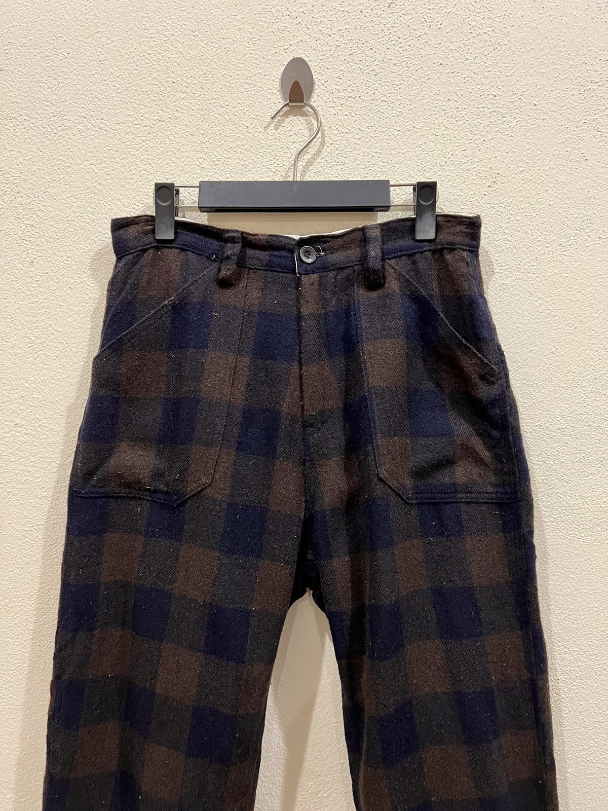 Global Work × Japanese Brand Japanese Brand Global Work Wool Pant Size US 29 - 3 Thumbnail