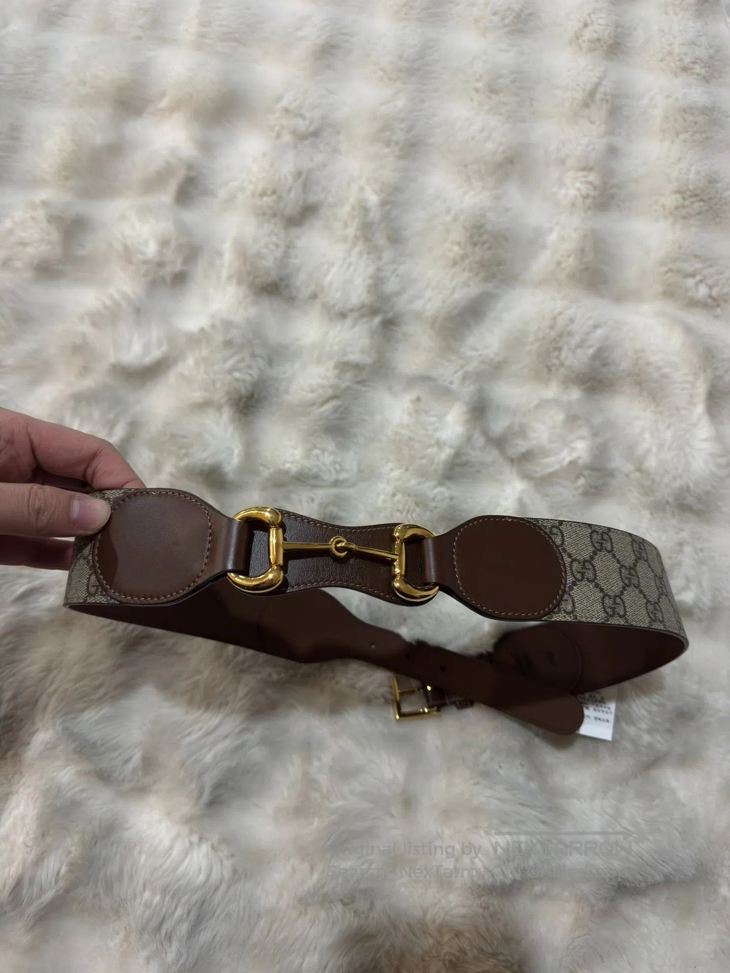 Gucci Guicci size 85 Fully Printed Monogram Belt| Size ONE SIZE - 2 Thumbnail