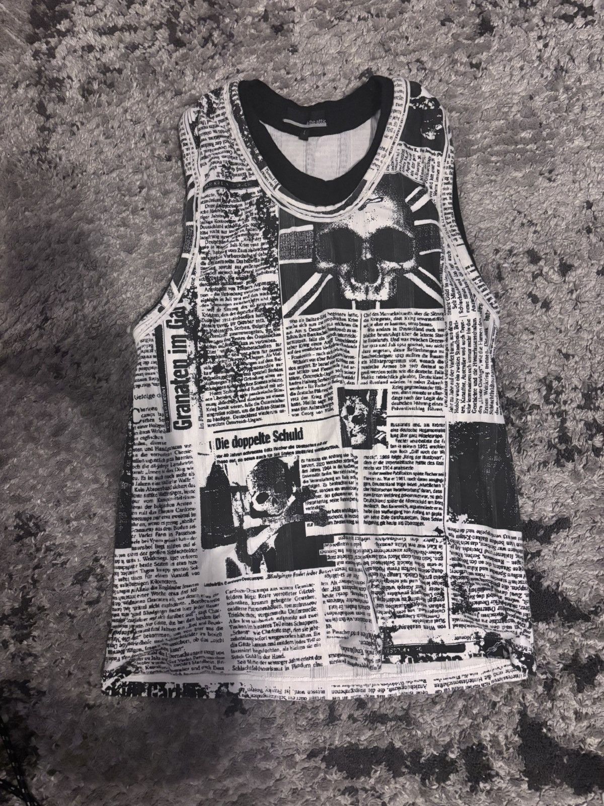 Japanese Brand IN THE ATTIC Homme Seditionaries Punk Four